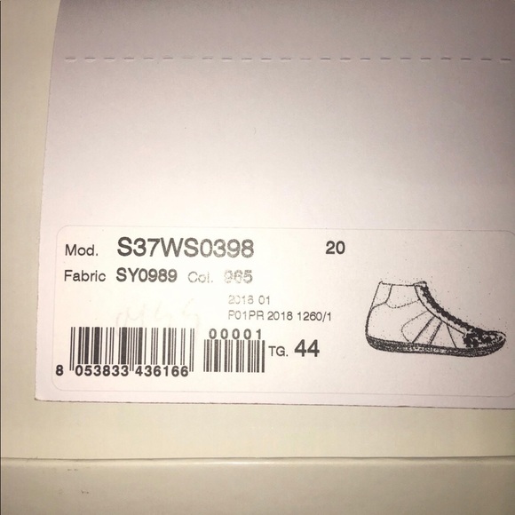 Mason Margiela Mid Top Paint Splatter - Picture 8 of 8